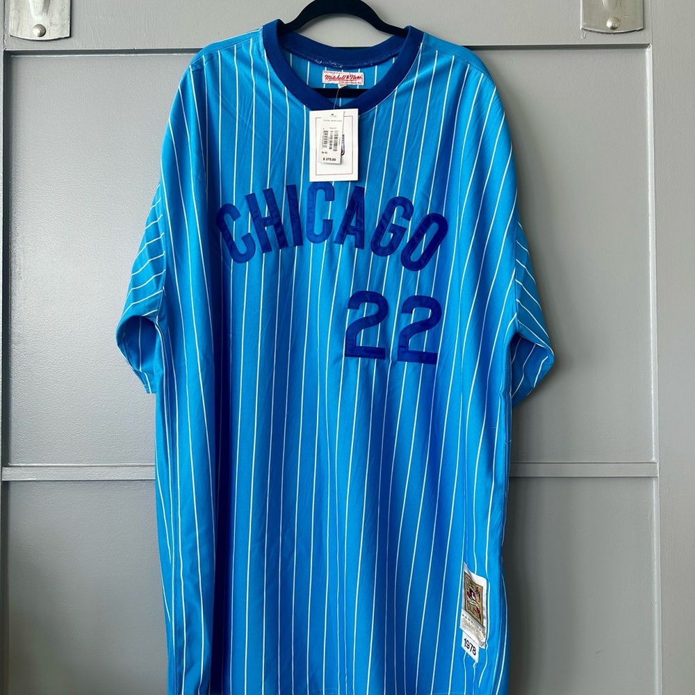 NWT Authentic Rare Vintage Mitchell & Ness 1978 Chicago Cubs Bill Buckner Jersey